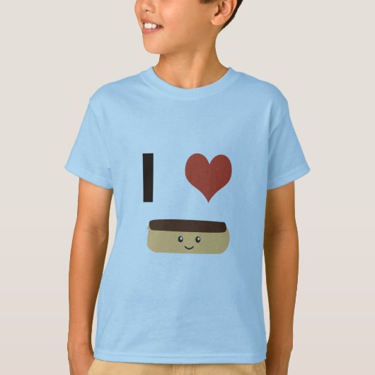 エクレアが好き Tシャツ (正面)
