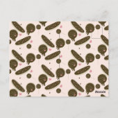 エクレア ドーナツ ケーキポップ バレンタインデーパーティー ポストカード (裏面)