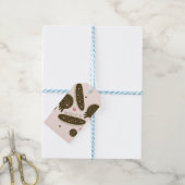 エクレイドヌッツケーキポップバレンタインデーパーティー ギフトタグ (より糸付き)