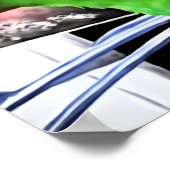 エクレクタス パロット スクエア ポスター (角)