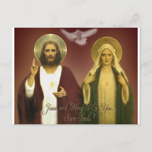 エクレクティクスのハート二人は ポストカード (正面)