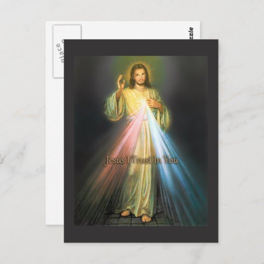 エクレクティクスの信仰による神の慈悲。 ポストカード (正面/裏面)