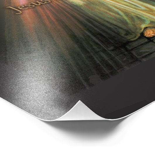 エクレクティックスの献身的なイメージによる神の慈悲。 フォトプリント            (角)