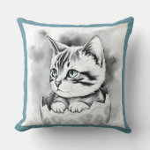 エグお洒落シェルにフローラのイースターキットン クッション (正面)