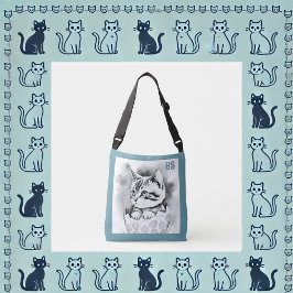 エグお洒落シェルにフローラのイースターキットン クロスボディバッグ