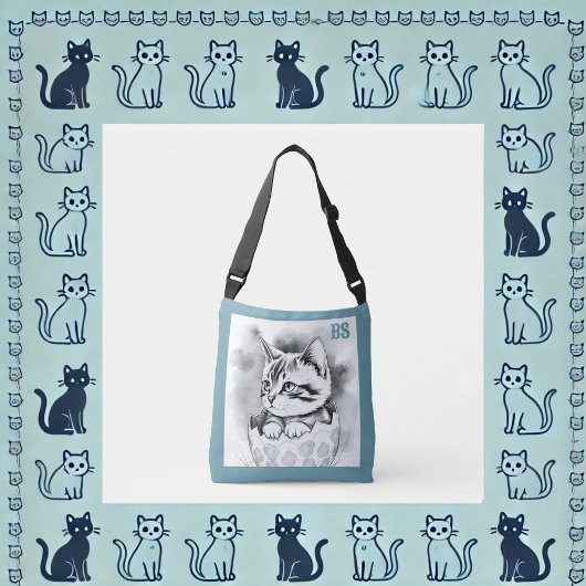 エグお洒落シェルにフローラのイースターキットン クロスボディバッグ