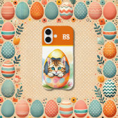 エグお洒落シェルにフローラのイースターキットン Case-Mate iPhoneケース