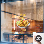 エグカスタマイズロル中国のズレストラン ウィンドウサイン (カフェ窓)