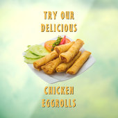 エグカスタマイズロル中国のズレストラン ウィンドウサイン (シート3)