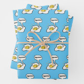 エグセルントサニーサイドアップラッピング紙 ラッピングペーパーシート (インサイチュ)