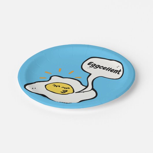 エグセルントサニーサイドアップ ペーパープレート (アングル)