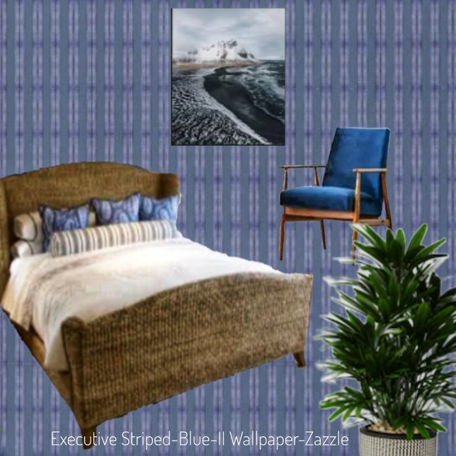 エグゼクストライプのティブ – ブルー – II 壁紙 (クリエイターアップロード済み)