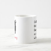 エグゼクティおもしろいブゴルフテーマ コーヒーマグカップ (中央)