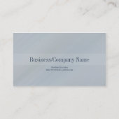 エグゼクティブは軽い名刺を曲げます 名刺 (裏面)