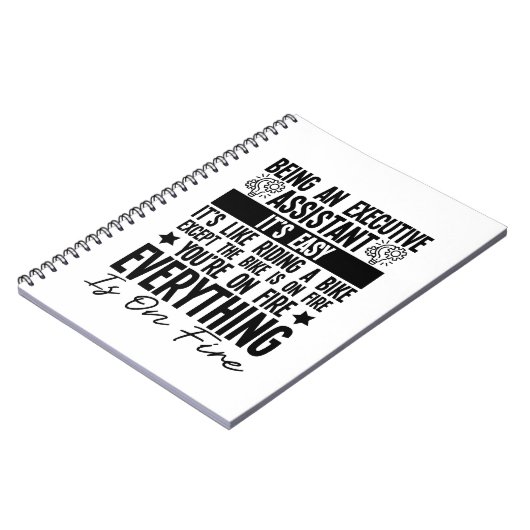 エグゼクティブアシスタントとは簡単 ノートブック (左側)