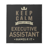 エグゼクティブアシスタント ノートパッド (正面)