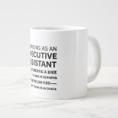 エグゼクティブアシスタント：数々のMASTER OF-TASKING & MAYH ジャンボコーヒーマグカップ (正面右)