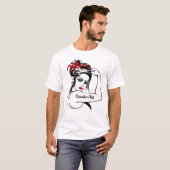 エグゼクティブシェフのRosie The Riveter Pin Up Tシャツ (正面フル)