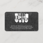 エグゼクティブシェフキッチンツール 名刺 (裏面)