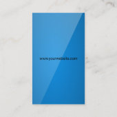 エグゼクティブシェフキッチンナイフとウィスク 名刺 (裏面)