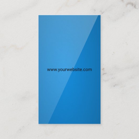 エグゼクティブシェフキッチンナイフとウィスク 名刺 (裏面)