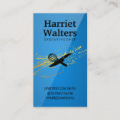 エグゼクティブシェフキッチンナイフとウィスク 名刺 (正面)