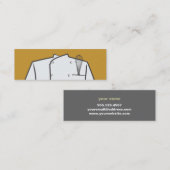 エグゼクティブシェフミニ名刺 スキニー名刺 (正面/裏面)