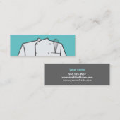 エグゼクティブシェフミニ名刺 スキニー名刺 (正面/裏面)