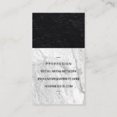 エグゼクティブシェフロゴ 名刺 (裏面)