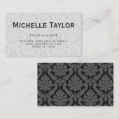 エグゼクティブダマスクパターン 名刺 (正面/裏面)