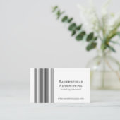 エグゼクティブバー名刺、グレー 名刺 (スタンド正面)