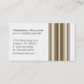 エグゼクティブバー名刺，シャンパン 名刺 (裏面)