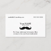 エグゼクティブムスタッシュ 名刺 (正面)