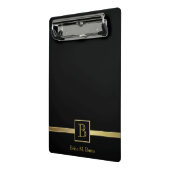 エグゼクティブモノグラムデザイン ミニクリップボード (アングル2)