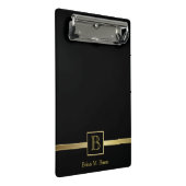 エグゼクティブモノグラムデザイン ミニクリップボード (アングル)