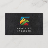 エグゼクティブレザー |エテ実在ートホーム 名刺 (正面)