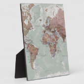 エグゼクティブワールドマップ フォトプラーク (側面)