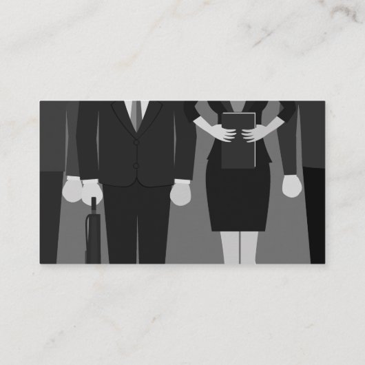 エグゼクティブ検索名刺 名刺 (裏面)