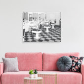 エグゼクティブ理容師ショップ， 1935.ヴィンテージ写真 キャンバスプリント (インサイチュ (リビング))