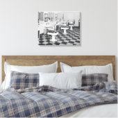 エグゼクティブ理容師ショップ， 1935.ヴィンテージ写真 キャンバスプリント (インサイチュ (寝室))