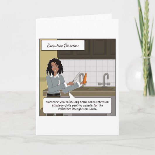 エグゼクティブ・ディレクター・サンキューカード カード (正面)