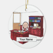 エグゼクティブ – 男性 セラミックオーナメント (左)