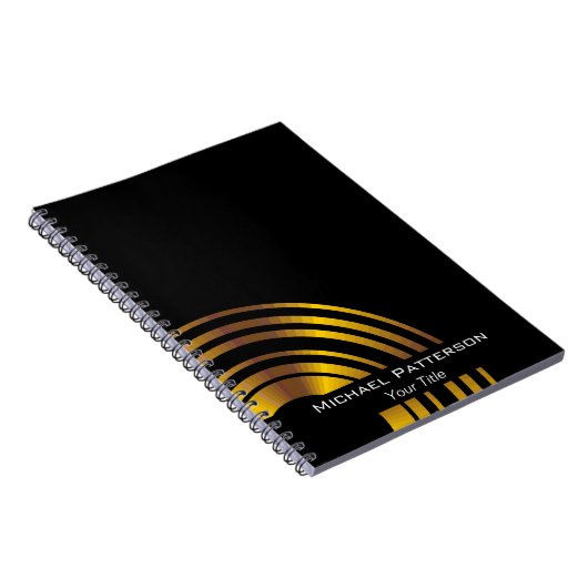 エグゼクモダンティブサークルプロフェッショナルパーソナライズされた ノートブック (右側)