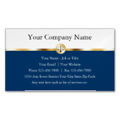 エグゼクモダンティブ弁護士テーマ マグネット名刺 (正面)