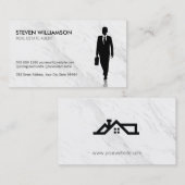 エグゼク実在ティブ・エステート・エージェント 予約カード (正面/裏面)