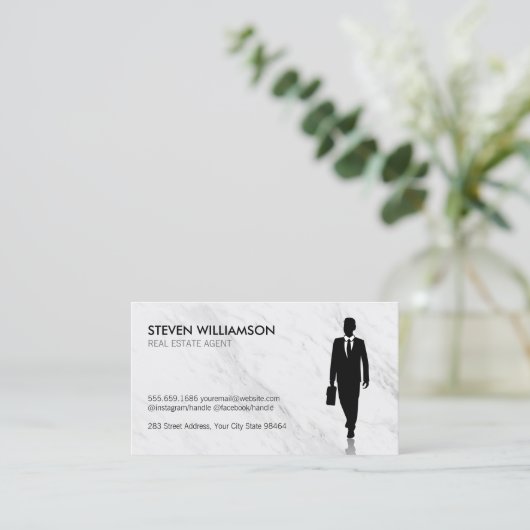 エグゼク実在ティブ・エステート・エージェント 予約カード (スタンド正面)