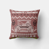 エグゾセ2015は明度の装飾用クッションを祝います クッション (裏面)