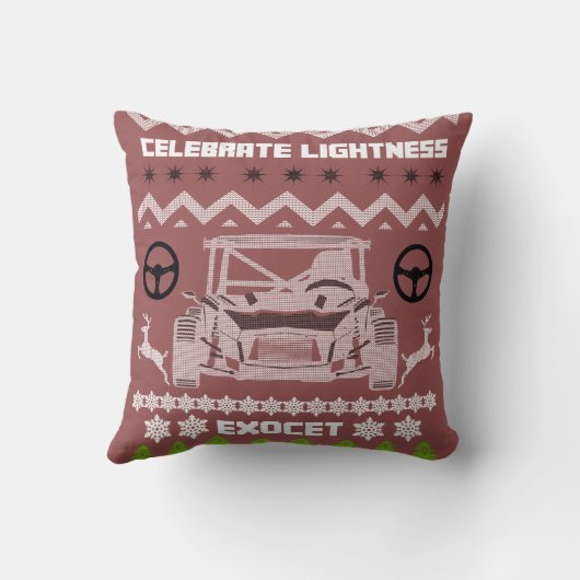 エグゾセ2015は明度の装飾用クッションを祝います クッション (裏面)