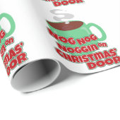 エグノグおもしろいクリスマスことわざ ラッピングペーパー (ロールコーナー)