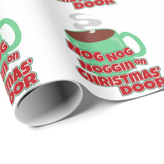 エグノグおもしろいクリスマスことわざ ラッピングペーパー (ロールコーナー)